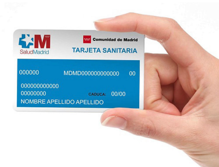 Cual es el numero cip de la tarjeta sanitaria